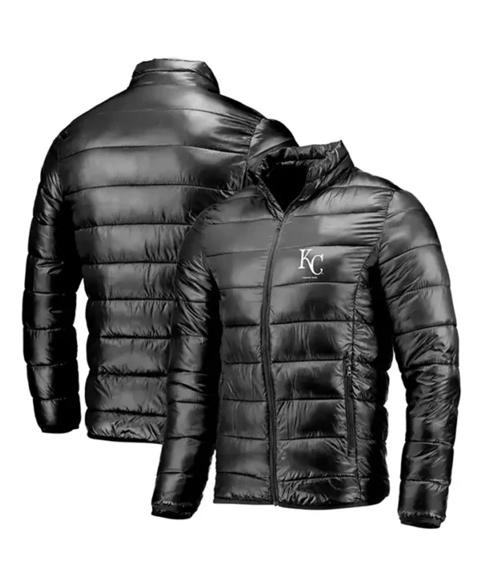 Kansas City Royals Fanatics Team Puffer Black Jacket