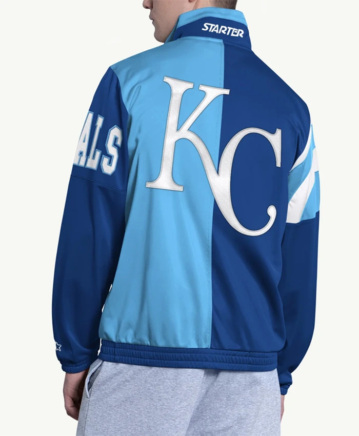 Kansas City Royals Heritage Blue Track Jacket For Sale