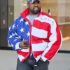 Kanye West American Flag Cotton Jacket