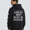 Kanye West Daughter North 12 Black Hoodie Back