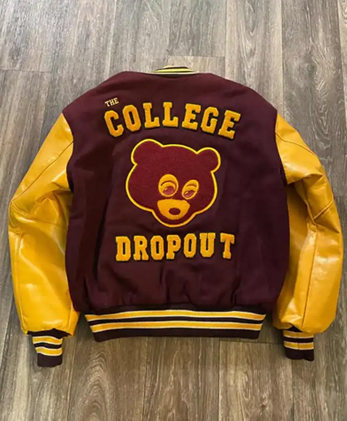 Kanye West The College Dropout Letterman Varsity Jacket