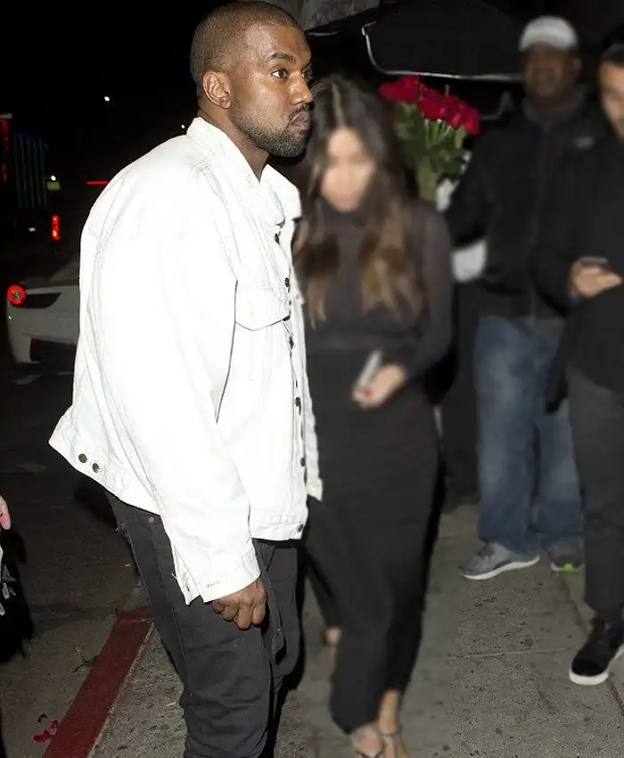 Kanye West Yezzy White Cotton Jacket