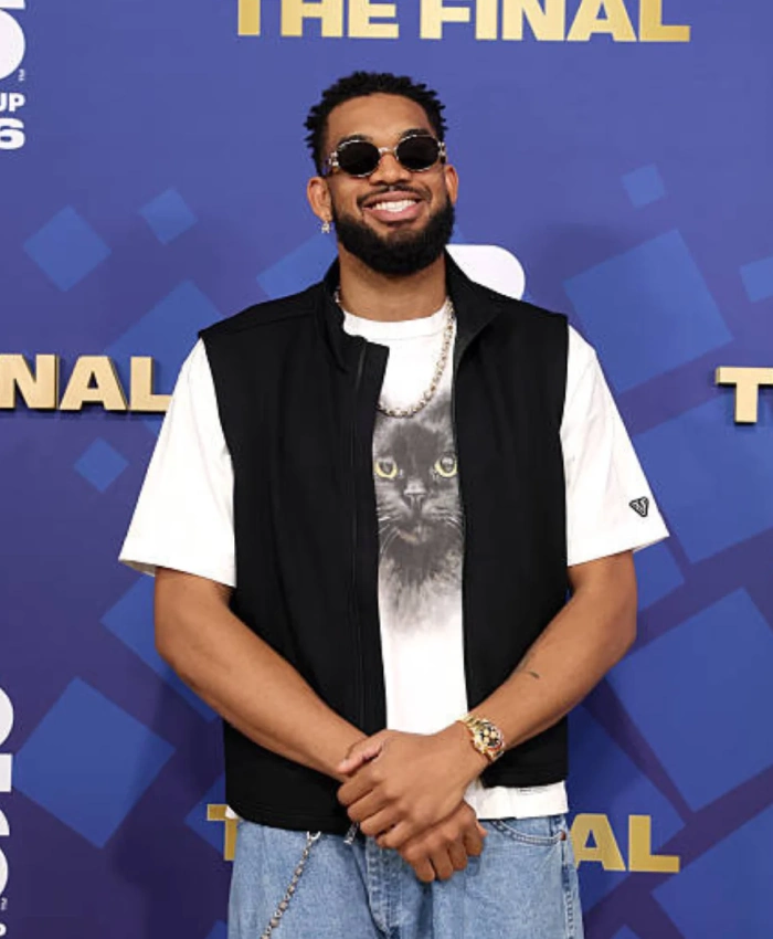 Karl Anthony Towns FIFA World Cup 2026 Final Black Vest