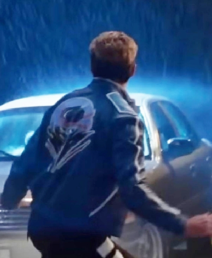 Karl Urban Mortal Kombat 2 Blue Jacket - Image 2