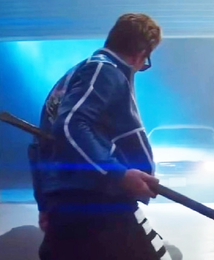 Karl Urban Mortal Kombat 2 Blue Jacket - Image 3
