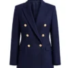 Karlie Kloss New York City 2026 Blue Blazer