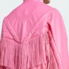 Kayleen Walters The Today Show 2025 Fringe Pink Jacket