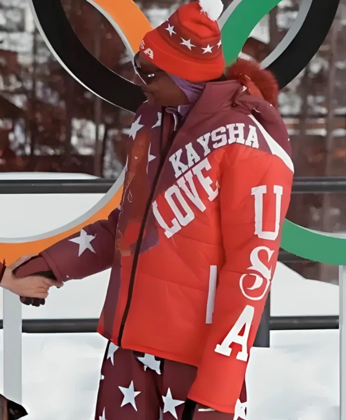 Snoop Dogg Kaysha Love Milano Cortina 2026 Winter Olympics Jacket - Image 4