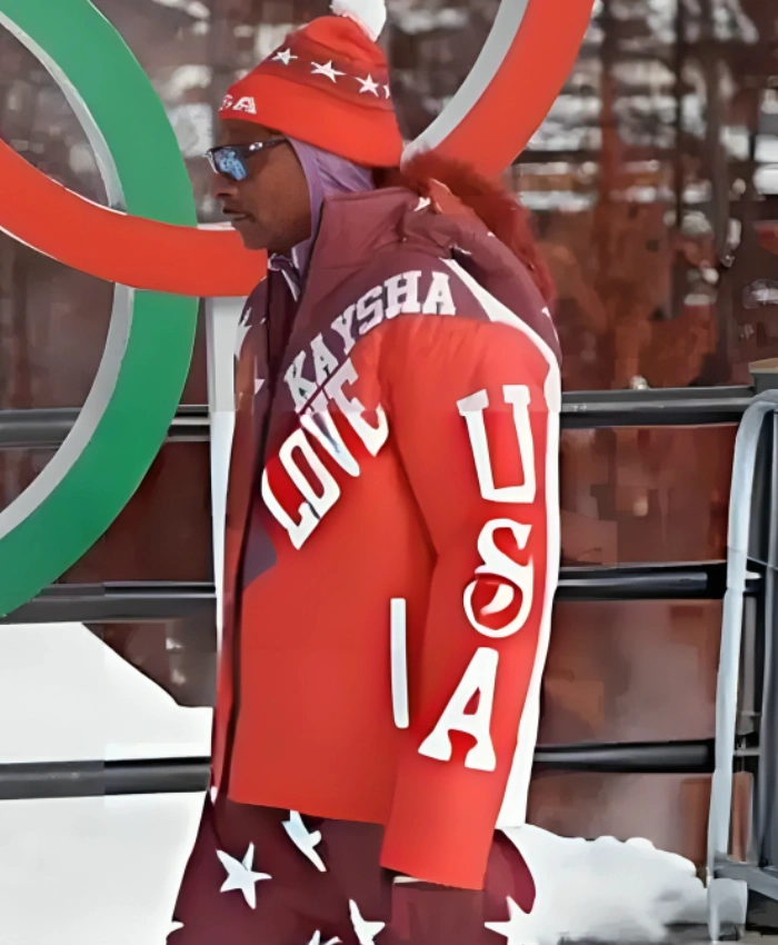 Snoop Dogg Kaysha Love Milano Cortina 2026 Winter Olympics Jacket - Image 3