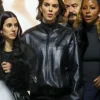 Kendall Jenner Sabrina Carpenter Concert Leather Jacket