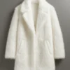Kennedy Stidham 2026 White Fur Coat