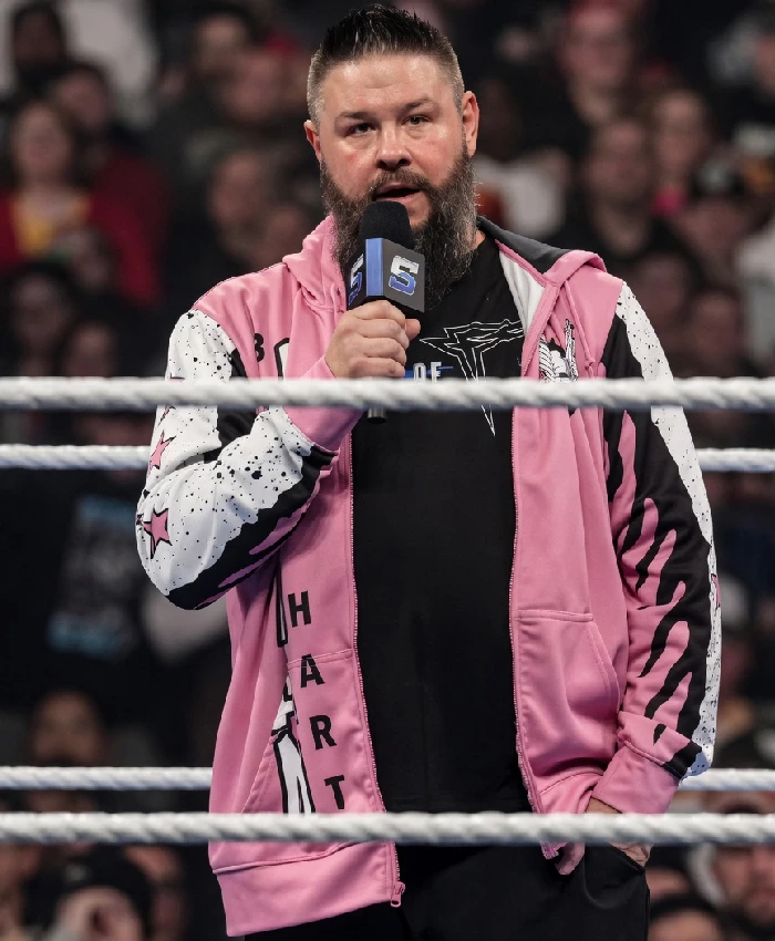 Kevin Owens SmackDown Pink Jacket - Image 3