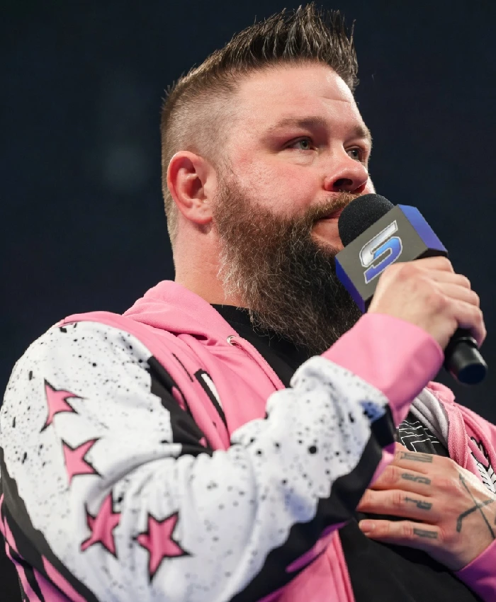 Alternative view of Kevin Owens SmackDown Pink Jacket