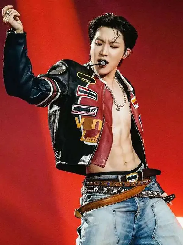 J-Hope Killin It Girl Leather Jacket - Image 3