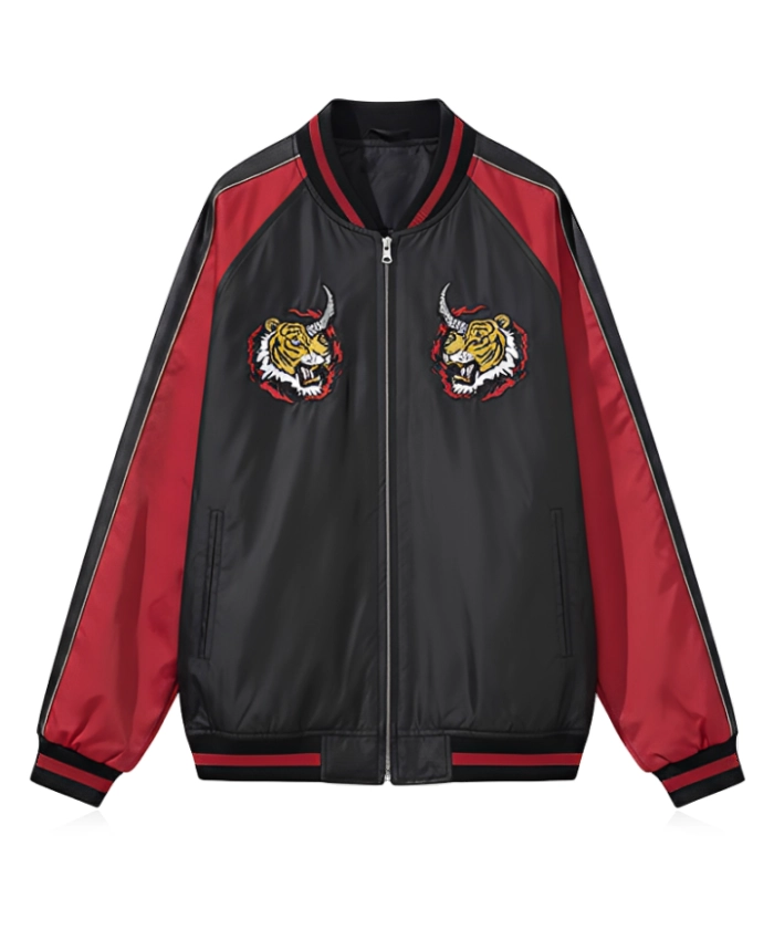 Kim Sung-cheol Gold Land Varsity Jacket - Image 2