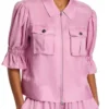 Kirsten Storms General Hospital 2025 Pink Jacket