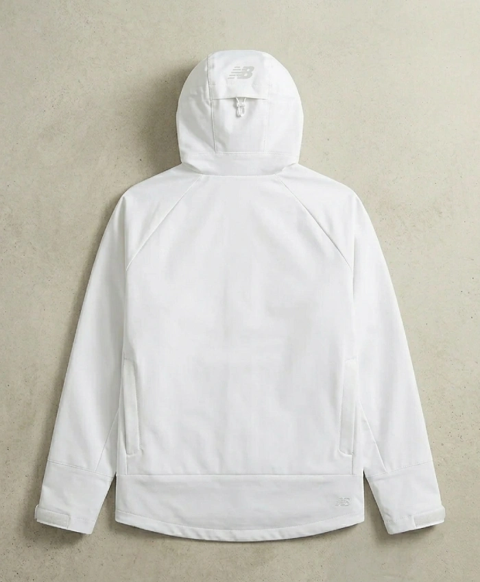 Kith New Balance Reflective White Jacket