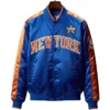 Kith X New York Knicks BLUE Bomber Jacket