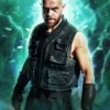 Knights Of The Zodiac Cassios Leather Black Vest