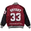 Kobe Bryant Lower Merion Red And Black Jacket