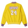 Kobe Bryant Yellow Bomber Jacket