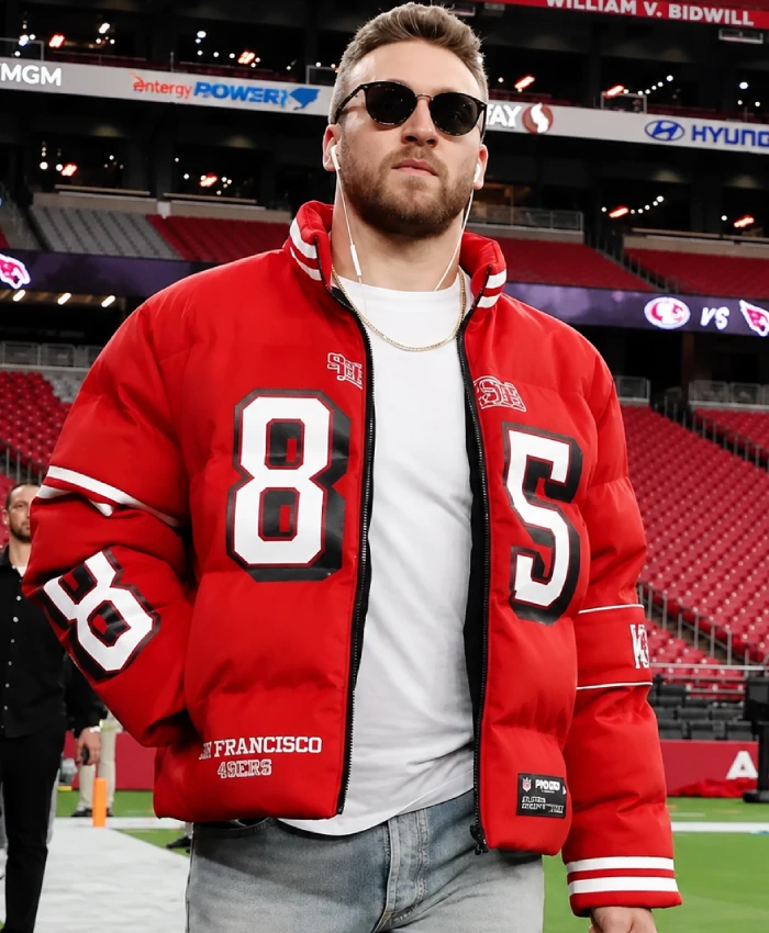 Kyle Juszczyk Kittle Puffer Jacket