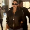 Kylie Jenner LA Event 2026 Leather Jacket