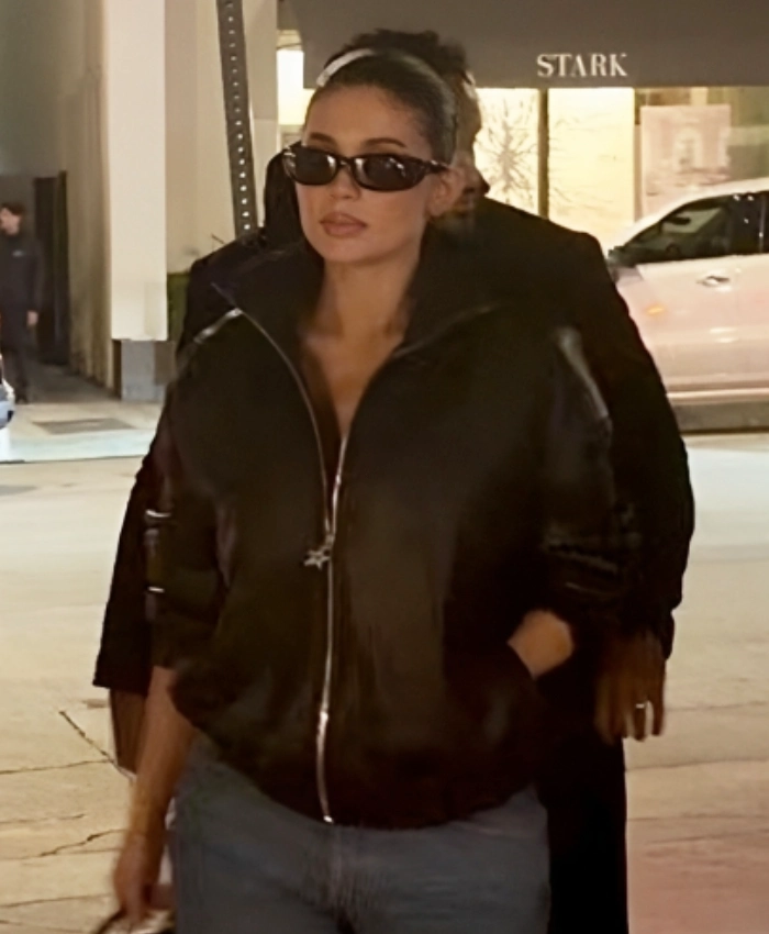 Kylie Jenner LA Event Jacket
