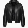 Kylie Jenner LA Event Leather Jacket