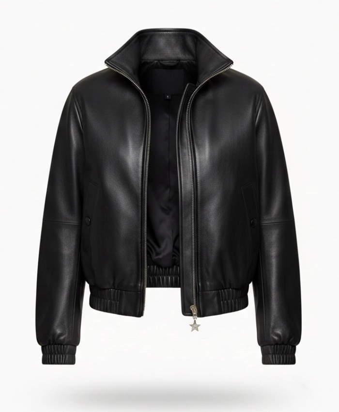 Kylie Jenner LA Event Leather Jacket