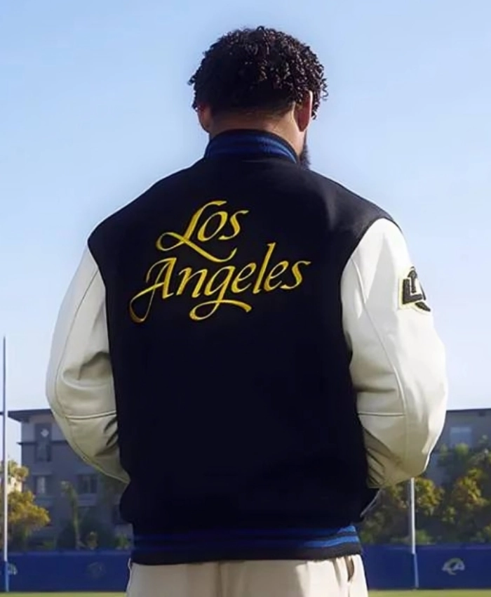 Kyren Williams Shoe Palace LA Rams Varsity Jacket