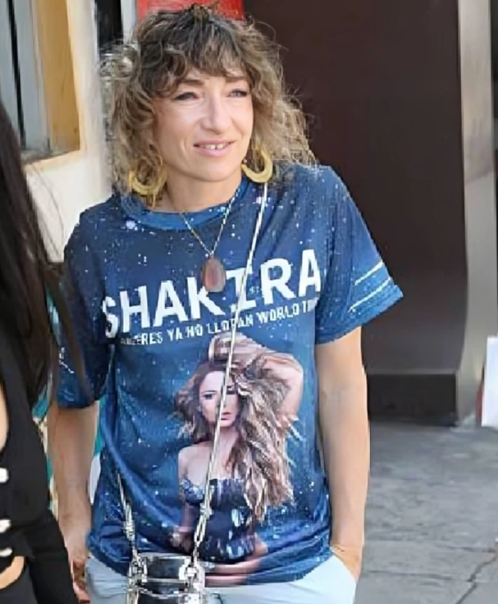 LA 2025 Naomi Grossman Blue Shakira T Shirt