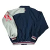 LA Angels Silver Gray And Blue Bomber Jacket