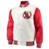 LA Angels The Legend White And Red Satin Jacket