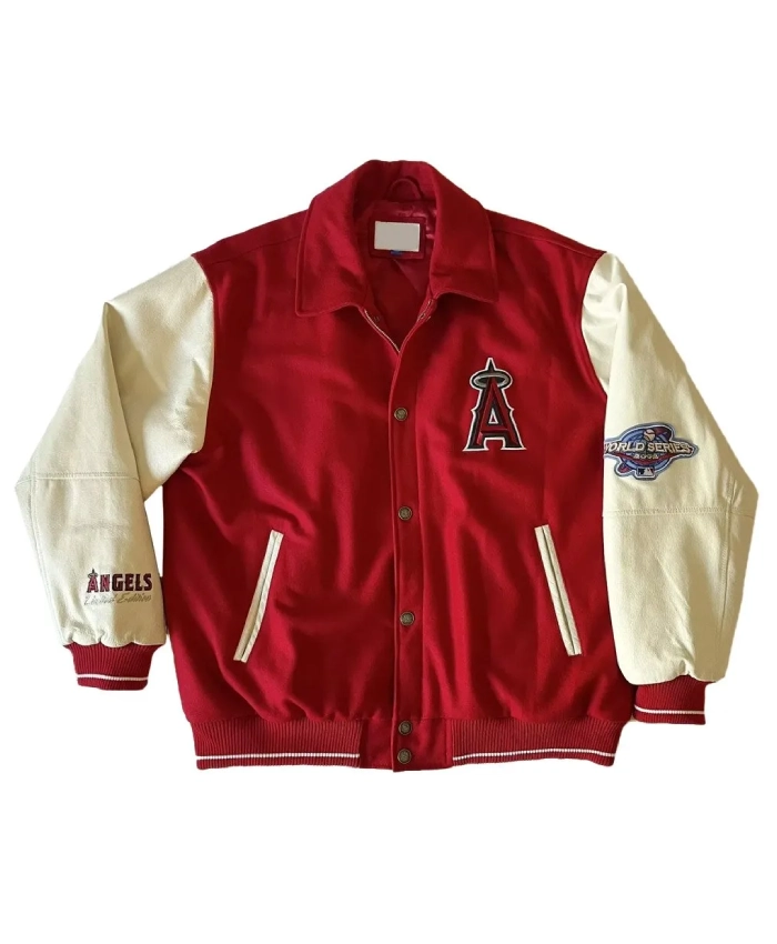 LA Angels World Series Champion 2002 Varsity Jacket