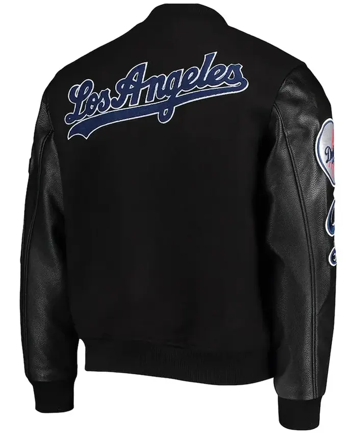 Alternative view of LA Dodgers Black Varsity Jacket