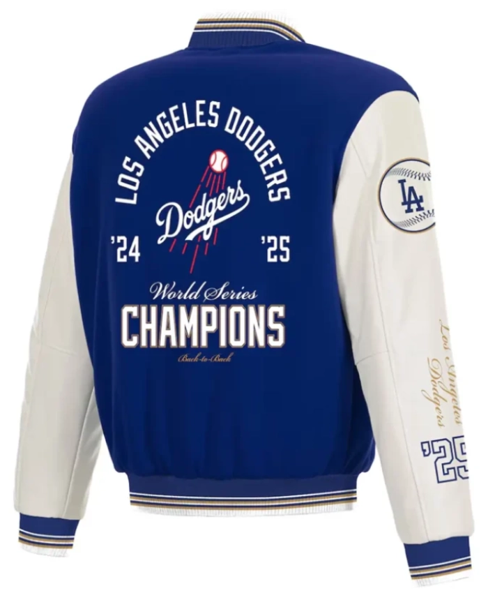 LA Dodgers 2025 World Series Champions Jacket
