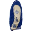 LA Dodgers JH Design Back To Back World Series Champions Twill Full Zip Jacket