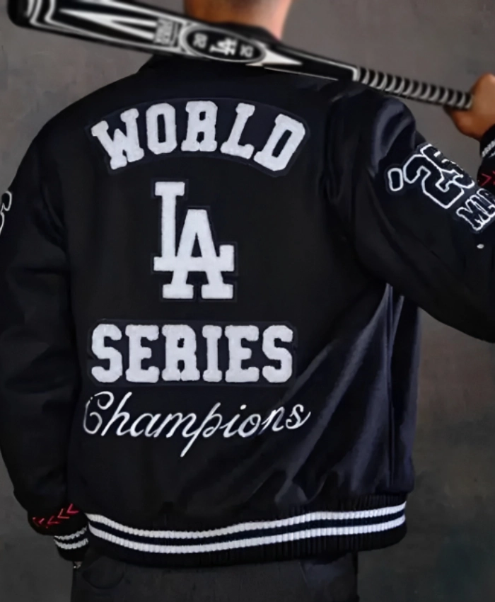 LA Dodgers Joshua Champions Varsity Jacket