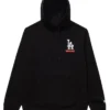 LA Dodgers NE X Undefeated Stacked Logo Black Hoodie