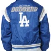 LA Dodgers Retro Stadium Blue Satin Jacket
