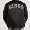 LA Kings Throwback Black Jacket Back