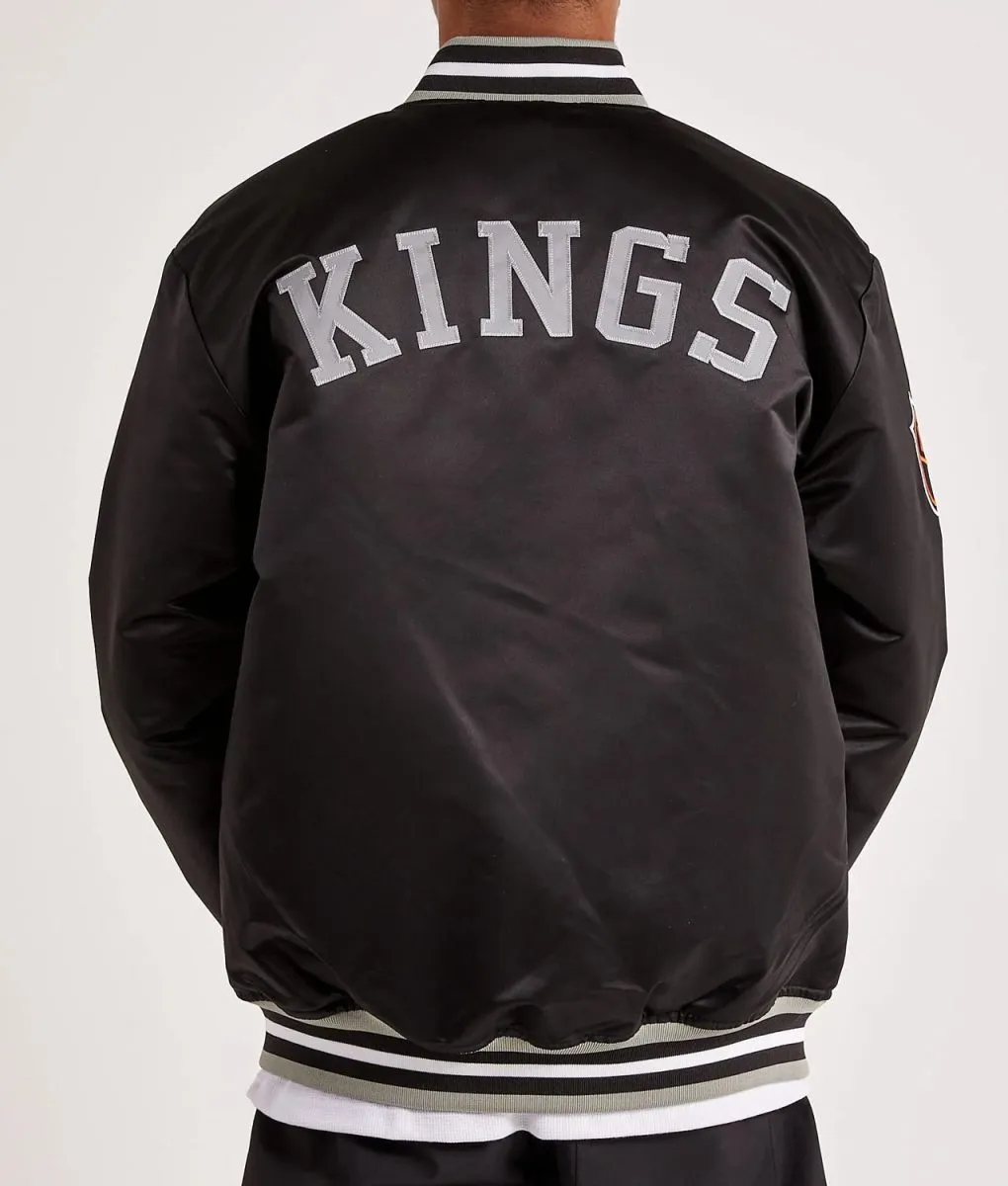 LA Kings Throwback Black Jacket Back