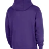LA Lakers 2025 26 Authentic Practice Club Purple Hoodie