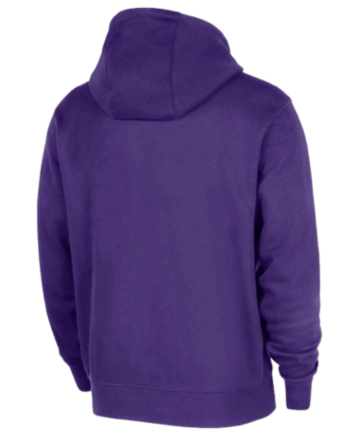 LA Lakers 2025 26 Authentic Practice Club Purple Hoodie