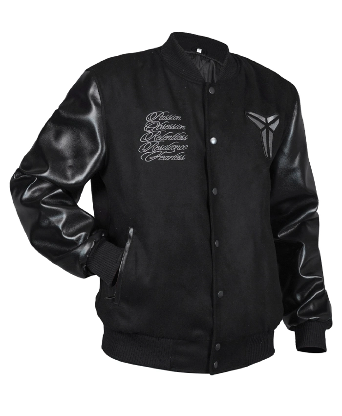LA Lakers Kobe Bryant Destroyer Black Jacket For Sale