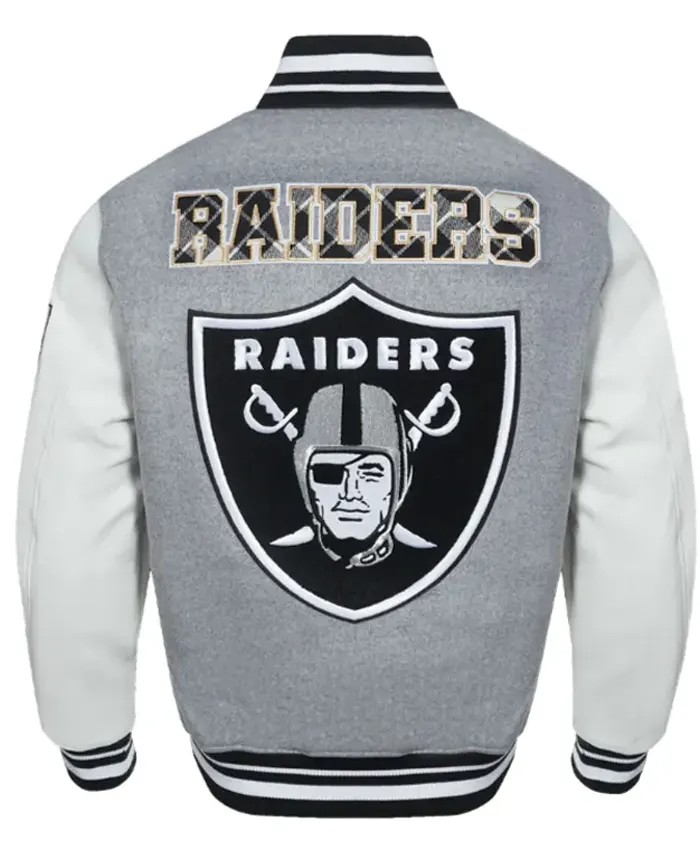 LA Prep Raiders Wool And Leather Varsity Jacket