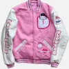 LA X Hello Kitty Pink Bomber Jacket
