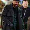 LaKeith Stanfield Play Dirty 2025 Black Trench Coat Shop Now