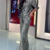 Ladies Of The 80s A Divas Christmas Morgan Fairchild Grey Suit 1